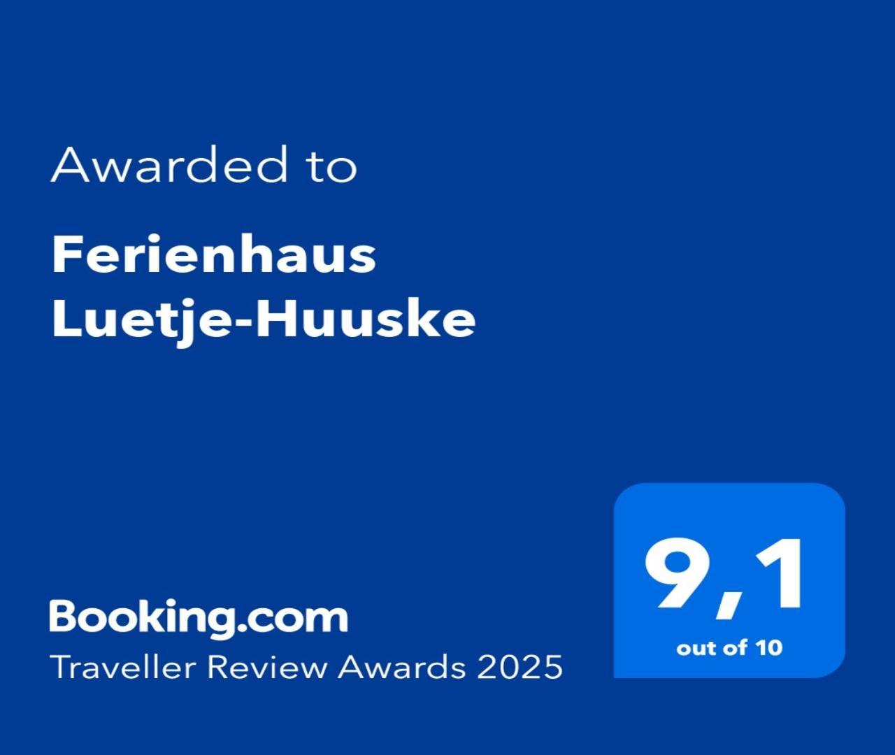 Ferienhaus Luetje-Huuske Krummhörn Exterior foto