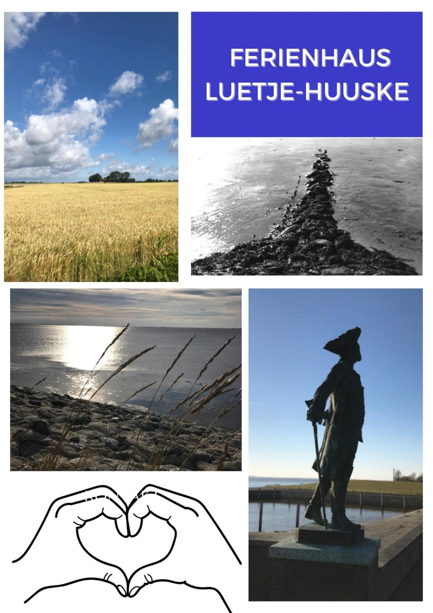 Ferienhaus Luetje-Huuske Krummhörn Exterior foto